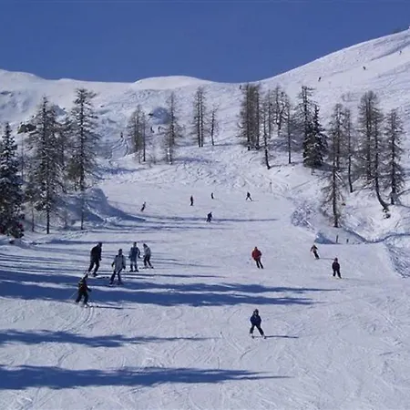 Nassfeld Nahe Skipisten Sonnenalpe Nassfeld